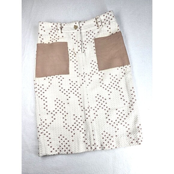 AERON Cotton Geometric Pocket Skirt Pencil Size‎ 4 Small ÁERON - Picture 11 of 11